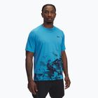 Pánske tréningové tielko Pánske tréningové tričko Under Armour Tech Fade blue/midnight navy/midnight navy
