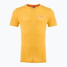 Pánske bežecké tričko Under Armour Trail Run noble gold/reflective