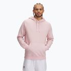 Pánska mikina Under Armour Rival Fleece Hoodie prime pink/white