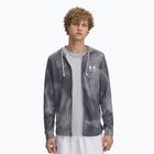 Pánska mikina Under Armour Rival Terry Printed FZ castlerock/onyx white