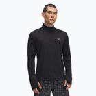 Pánska bežecká mikina Under Armour Launch 1/4 Zip black / black reflexná