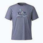 Pánske trekingové tričko Smartwool Alpine A-Frame Graphic Tee nightfall blue