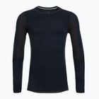 Pánska termoakčná mikina Smartwool Intraknit Thermal Merino Baselayer Colorblock Crew deep navy/charcoal