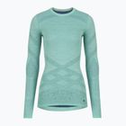 Dámske termo tričko longsleeve Smartwool Intraknit Thermal Merino Baselayer Crew pacific blue/nightfall blue
