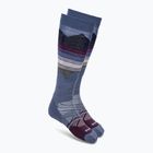 Dámske lyžiarske ponožky Smartwool Ski Targeted Cushion Pattern OTC nightfall blue