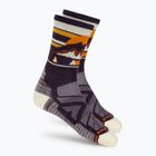 Dámske ponožky Smartwool Hike Light Cushion New Pattern Crew prple ris