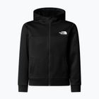 Detská mikina The North Face Teen Reaxion Full Zip Hoodie tnf black