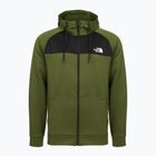 Men's hoodie The North Face Reaxion Fleece Full Zip Hoodie woodland green/black