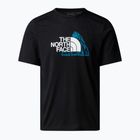 Pánske tričko The North Face Mountain Foundation Graphic black