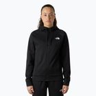 Damska bluza The North Face Reaxion 2.0 z kapturem, pełny zamek, czarna heather