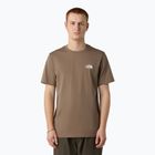 Pánske tričko The North Face Simple Dome moka brown