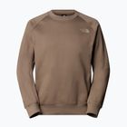 Pánska mikina The North Face Raglan Box Nse Crew mocha brown/mushroom grey