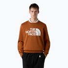 Pánska mikina The North Face Easy Crew burnt umber