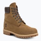 Pánske topánky Timberland Premium 6 Inch Lace Up Waterproof olive nubuck/dark brown