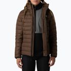 Dámska páperová bunda The North Face Down Hooded smokey brown