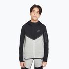Detská mikina Nike Sportswear Tech Fleece Full Zip dark grey heather/black/black/black