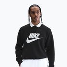 Pánska mikina Nike Sportswear Club Graphic Fleece Crew black/white