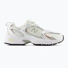 Biele vápnikové topánky New Balance 530