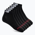 Ponožky New Balance Everyday Low Cut 6 pairs black/white