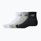 Ponožky New Balance Performance Basic Ankle 3 pairs white/silver metallic