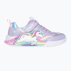 Detská obuv SKECHERS S-Lights Unicorn Chaser lavender/multi
