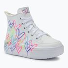 Detská obuv SKECHERS Hyperlift Love Daze white/multicolor