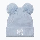 Zimná čiapka dámska New Era Wmns Double Pom Nyy pastel blue