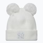 Dámska zimná čiapka New Era Double Pom Knit Beanie New York Yankees white