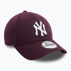 Šiltovka New Era Melton Wool 9FORTY New York Yankees purple