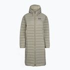 Dámsky páperový kabát Patagonia Recycled Down Sweater Parka river rock green