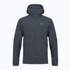 Pánska hybridná bunda Patagonia Nano-Air Light Hybrid Hoody smolder blue
