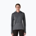 Dámska softshellová bunda Patagonia R1 Hybrid Pullover Hoody smolder blue