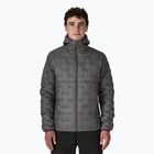 Pánska páperová bunda Patagonia Micro Puff Hoody forge grey
