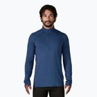 Pánska mikina Patagonia Cap Termal Weight Zip Neck clement blue
