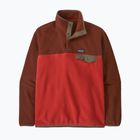 Pánska trekingová mikina Patagonia LW Synch Snap-T P / O amanita red