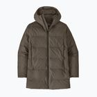 Pánska páperová bunda Patagonia Jackson Glacier Parka otter brown