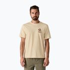 Pánske  tričko Patagonia Balance Organic peace seeds / undyed natural