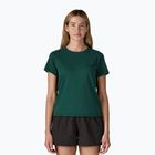Dámske tričko Patagonia P-6 Logo Responsibili-Tee cascade green