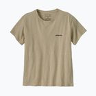 Dámske tričko Patagonia P-6 Logo Responsibili-Tee pumice