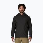 Pánska hybridná bunda Patagonia Nano-Air Ultralight Full-Zip Hoody čierna