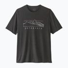 Pánske tričko Patagonia Cap Cool Trail Stratapeaks ink black