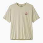 Pánske tričko Patagonia Capilene Cool Daily - Great Waves dyno white