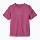 Pánske tričko Patagonia '95 Oval Logo faded magenta