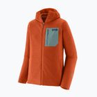Pánska trekingová mikina Patagonia R1 Air Full Zip Hoody coal orange