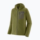 Pánska trekingová mikina Patagonia R1 Air Full Zip Hoody caper green