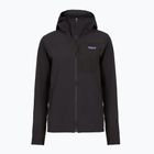 Dámska softshellová bunda Patagonia R1 CrossStrata Hoody black