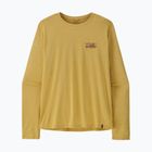 Pánske tričko longsleeve Patagonia Capilene Cool Daily - '73 Skyline limestone yellow/light limestone yellow c-dye