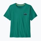 Pánske tričko Patagonia '73 Skyline gem green
