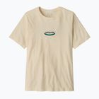 Pánske tričko Patagonia '95 Oval Logo undyed natural