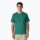 Pánske tričko Patagonia P-6 Logo gem green